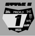 decal for Motocutz plate
